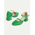cheap 1950s-Women&#039;s Retro Mary Jane Block Heel Shoes – Vibrant Green Patent Leather with Adjustable Straps, Perfect for Office, Parties, and Casual Outfits