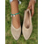 economico Ballerine da donna-ballerine beige slip-on fly-knit da donna con design in rete traspirante, suola leggera e vestibilità comoda per abbigliamento casual estivo e outfit quotidiani