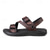 ieftine sandală de rochie-Bărbați Sandale Sandale plate PU piele Respirabil Comfortabil Anti-Alunecare Loafer Negru Maro