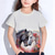 cheap Girl&#039;s Cotton T-shirts-Girls&#039; 3D Graphic Animal Horse T shirt Tee Short Sleeve Summer Spring Fashion Basic Kids 4-12 Years Crew Neck Outdoor Casual Daily Regular Fit