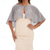 cheap Wedding Guest Wraps-Baoqiya Capelets for women Chiffon Cape Soft Shawls and Wraps Wedding Capes 1920s flapper Cover Up