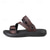 ieftine sandală de rochie-Bărbați Sandale Sandale plate PU piele Respirabil Comfortabil Anti-Alunecare Loafer Negru Maro