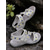 cheap Comfort Sandals-Women&#039;s Blue Sport Sandals with Adjustable Straps and Geometric Pattern – Comfortable Outdoor Walking Shoes for Hiking, Travel and Casual Wear