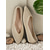 economico Ballerine da donna-ballerine beige slip-on fly-knit da donna con design in rete traspirante, suola leggera e vestibilità comoda per abbigliamento casual estivo e outfit quotidiani