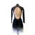 cheap Figure Skating Dresses-Figure Skating Dress Women&#039;s Girls&#039; Ice Skating Dress Black Thumbhole Halo Dyeing High Elasticity Professional Competition Skating Wear Thermal Warm Crystal / Rhinestone Long Sleeve Ice Skating