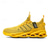 cheap Men&#039;s Sneakers-Men&#039;s Neon Green Sports Sneakers - Breathable Mesh Lightweight Running Shoes with Cushioned Sole for Gym, Training and Outdoor Activities