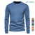 preiswerte Basic-T-Shirts-Herren T Shirt Langarm Rundhalsausschnitt Frühling &amp; Herbst Einfarbig Lässig Klassicher Stil Alltagstauglich Gelb Top T-Shirt für Herren