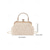 preiswerte Clutches &amp; Taschen für die Abendgarderobe-Vintage Clutch mit Perlenbesatz – elegante Abendhandtasche für Damen mit goldenem Rahmen und Kettenriemen für Hochzeiten, Partys und formelle Anlässe Schwarz Weiß Khaki