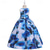cheap Party Dresses-Kids Girls' Party Dress Floral Sleeveless Performance Special Occasion Elegant Princess Polyester Summer Spring 4-13 Years Red Blue Orange