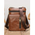abordables Sacs pour homme-sac à bandoulière vintage marron en cuir véritable pour homme – sac à bandoulière multi-poches pour les voyages, le travail et l'utilisation quotidienne noir marron café