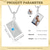 cheap For Women-Personalized Necklace with Birthstone and Photo Custom Best Gift for Mom - Available in Four Colors, Unique Keepsake Gift for Wife and Girlfriend, Perfect Wedding&#039;s Day Present