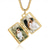 cheap For Women-Personalized Square Photo Box Necklace Custom Best Gift for Mom Wedding Gift for Lovers with 2 Photos for Special Occasions