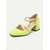 cheap 1950s-Women&#039;s Retro Mary Jane Block Heel Shoes – Vibrant Green Patent Leather with Adjustable Straps, Perfect for Office, Parties, and Casual Outfits