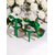 economico décolleté con cinturino-décolleté con tacco alto a punta in raso con cinturini alla caviglia con perle e nastri per donna - eleganti scarpe da sposa