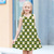 cheap 3D Shining Vision Dress-St. Patrick Girls&#039; 3D Graphic Four Leaf Clover Dress Sleeveless Summer Spring Vacation Daily Holiday Princess Beautiful Sweet Kids 4-12 Years Casual Dress A Line Dress Knee-length Regular Fit