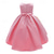 cheap Party Dresses-Kids Girls&#039; Party Dress Flower Sleeveless Performance Birthday Beautiful Sweet Polyester Asymmetrical Party Dress Swing Dress A Line Dress Summer 4 years+ Champagne Pink Wine