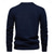 baratos Hoodies e Sweatshirts Elite Masculinos-Homens Sueter Cardigan Carregam Estriado Tricotar Tops regulares Abotoar Botão para baixo Côr Sólida Decote V Roupa de Malha Moda Trabalho Casual Roupa Primavera &amp; Outono Azul Marinha Bege S M L