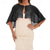 cheap Wedding Guest Wraps-Baoqiya Capelets for women Chiffon Cape Soft Shawls and Wraps Wedding Capes 1920s flapper Cover Up