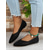 economico Ballerine da donna-ballerine beige slip-on fly-knit da donna con design in rete traspirante, suola leggera e vestibilità comoda per abbigliamento casual estivo e outfit quotidiani