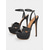 cheap Nightlife Party-Women&#039;s Satin Platform Stiletto Heels – Rhinestone Embellished Open-Toe Wedding Shoes for Brides and Glamorous Events