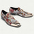 ieftine Pantofi Eleganți Elementari-mocasini pentru bărbați din piele cu imprimeu floral – pantofi de rochie premium din piele de vacă cu lanț metalic și vârf strălucitor pentru petreceri și ocazii formale