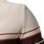 billige Herre Elite Hettegensere &amp; Sweatshirts-Herre Pullover genser Riflet Strikke Vanlige topper Fargeblokk Stripet Crew-hals Strikketøy Daglig utendørs Feriereise Klær Vår Høst Vin Navyblå S M L