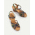 cheap Casual Sandals-Women&#039;s Multicolor Strappy Wedge Sandals with Adjustable Ankle Strap and Comfortable Sole for Summer Wear and Casual Outings