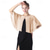 cheap Wedding Guest Wraps-Baoqiya Capelets for women Chiffon Cape Soft Shawls and Wraps Wedding Capes 1920s flapper Cover Up