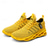 cheap Men&#039;s Sneakers-Men&#039;s Neon Green Sports Sneakers - Breathable Mesh Lightweight Running Shoes with Cushioned Sole for Gym, Training and Outdoor Activities