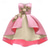cheap Party Dresses-Kids Girls&#039; Party Dress Flower Sleeveless Performance Birthday Beautiful Sweet Polyester Asymmetrical Party Dress Swing Dress A Line Dress Summer 4 years+ Champagne Pink Wine