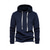 abordables Vêtements de golf pour hommes-Homme Sweat à capuche Marine foncé Vert Véronèse Beige manche longue Top Tenue de golf Vêtements Tenues Porter des vêtements