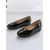 levne Dámské boty s plochou podrážkou-dámské lakované kozačky s krokodýlím vzorem – elegantní a pohodlné boty do kanceláře i na formální příležitosti
