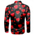voordelige Overhemden met print voor heren-Valentijnsdag Voor heren Hart Liefde Satijnen overhemd Overhemd met knopen Lange mouw Mode-casual Feest Lahja Feestdagen Lente Herfst Strijkijzer 3D-afdrukken Zwart Roze blauw Paars Groen