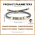 cheap For Women-Personalized Eyes Photo Bracelet Custom Best Gift for Mom Wedding Gift with Customizable Eye Photo for Wife or Girlfriend