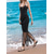 abordables Sandales Gladiateur-sandales à lacets gladiateur pour femmes – chaussures de plage plates à lanières marron pour les sorties décontractées d'été
