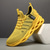 cheap Men&#039;s Sneakers-Men&#039;s Neon Green Sports Sneakers - Breathable Mesh Lightweight Running Shoes with Cushioned Sole for Gym, Training and Outdoor Activities