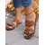 cheap Vacation Sandals-Women&#039;s Green Studded Slide Sandals – Trendy Summer Flats with Comfortable Sole for Casual Everyday Wear