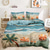 billiga 100% bomull-sommar havet påslakanset bomull aqua ocean mönsterset mjukt 3-delat lyxigt sängset heminredning present tvilling hel king queen size påslakan