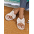 cheap Vacation Sandals-Women&#039;s Black Bowknot Espadrille Flat Sandals with Pearl Detail - Stylish Summer Slip-Ons for Casual Outings and Beachwear