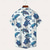cheap Ocean Print-Men&#039;s Turtles Sea Creatures Summer Hawaiian Shirt Button Up Shirt Short Sleeve Hawaiian Resort Vacation Holiday Beach Wear Summer Spring Turndown Collared Shirts Blue
