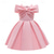 cheap Party Dresses-Kids Girls&#039; Party Dress Solid Color Sleeveless Performance Birthday Tie Knot Beautiful Sweet Cotton Maxi Party Dress Swing Dress A Line Dress Summer 4 years+ White Champagne Pink