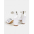 cheap Prom-White Satin Block Heel Bridal Sandals with Floral Ankle Strap – Perfect for Weddings and Receptions