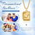 cheap For Women-Personalized Square Photo Box Necklace Custom Best Gift for Mom Wedding Gift for Lovers with 2 Photos for Special Occasions