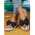 cheap Vacation Sandals-Women&#039;s Black Bowknot Espadrille Flat Sandals with Pearl Detail - Stylish Summer Slip-Ons for Casual Outings and Beachwear
