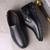 ieftine Pantofi casual slip-on-mocasini maro pentru bărbați, cu partea superioară din piele artificială texturată și talpă anti-alunecare - pantofi casual confortabili pentru lucru și purtarea zilnică