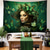 cheap Saint Patrick&#039;s Day-Saint Patrick&#039;s Day Hanging Tapestry Shamrock Godness Wall Art Large Tapestry Mural Decor Photograph Backdrop Blanket Curtain Home Bedroom Living Room Decoration