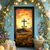 cheap Door Covers-Door Decorations Door Covers Cross Door Tapestry Door Curtain Decoration Backdrop Indoor/Outdoor Door Banner for Front Door Farmhouse