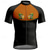 cheap Men&#039;s Jerseys-Men&#039;s St Patrick Jersey Cycling Jersey Short Sleeve Bike Tee Tshirt Jersey with 3 Rear Pockets Mountain Bike MTB Breathable Quick Dry Anatomic Design Wicking Black White Orange Graphic Sports