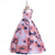 cheap Party Dresses-Kids Girls' Party Dress Floral Sleeveless Performance Special Occasion Elegant Princess Polyester Summer Spring 4-13 Years Red Blue Orange