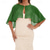 cheap Wedding Guest Wraps-Baoqiya Capelets for women Chiffon Cape Soft Shawls and Wraps Wedding Capes 1920s flapper Cover Up
